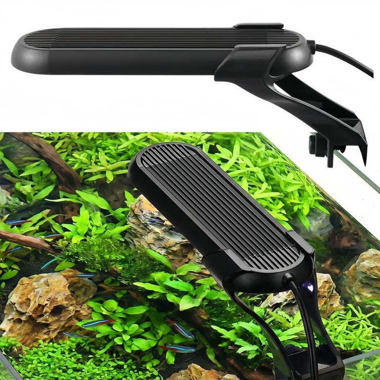 HS-Q1 USB DC5V 6W 15 LEDs Clip-on Aquarium Light with Timer and Dimming Function