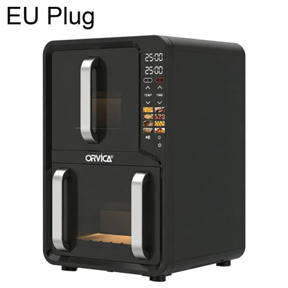 ORVICA ORM-8880 Double Drawer Large Capacity Air Fryer, EU Plug, US Plug, UK Plug, AU Plug