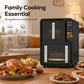 ORVICA ORM-8880 Double Drawer Large Capacity Air Fryer, EU Plug, US Plug, UK Plug, AU Plug