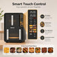 ORVICA ORM-8880 Double Drawer Large Capacity Air Fryer, EU Plug, US Plug, UK Plug, AU Plug