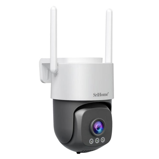 SriHome SH056 3MP Outdoor AI Auto-Tracking Wireless WiFi Security Camera, EU Plug, US Plug, UK Plug, AU Plug