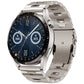 Safety Buckle Titanium Alloy Watch Band, 22mm