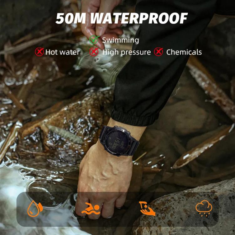 NORTH EDGE LiteCore Men Outdoor Waterproof Compass Pedometer Smart Sports Watch