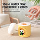 Type-C Mini Desktop Night Light Humidifier, Water Tank Capacity: 300ml, Panda, Angel