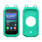Bicycle Stopwatch Silicone Cat Ears Cover, For Garmin Edge 1050