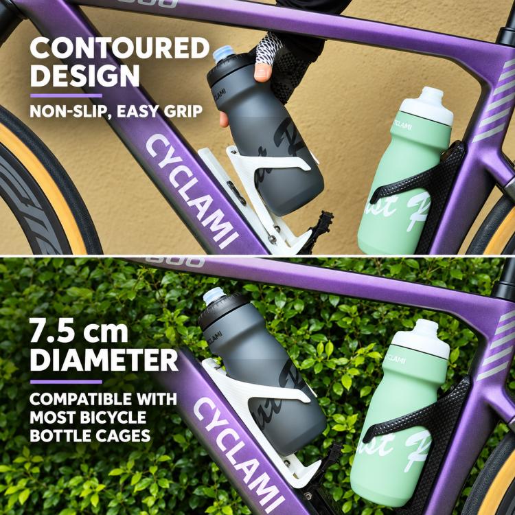 CYCLAMi 650ml Portable Squeeze Water Bottle for Outdoor Cycling