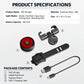 CYCLAMi T08 Smart Brake Sensing Bike Tail Light with Positioning Function, T08
