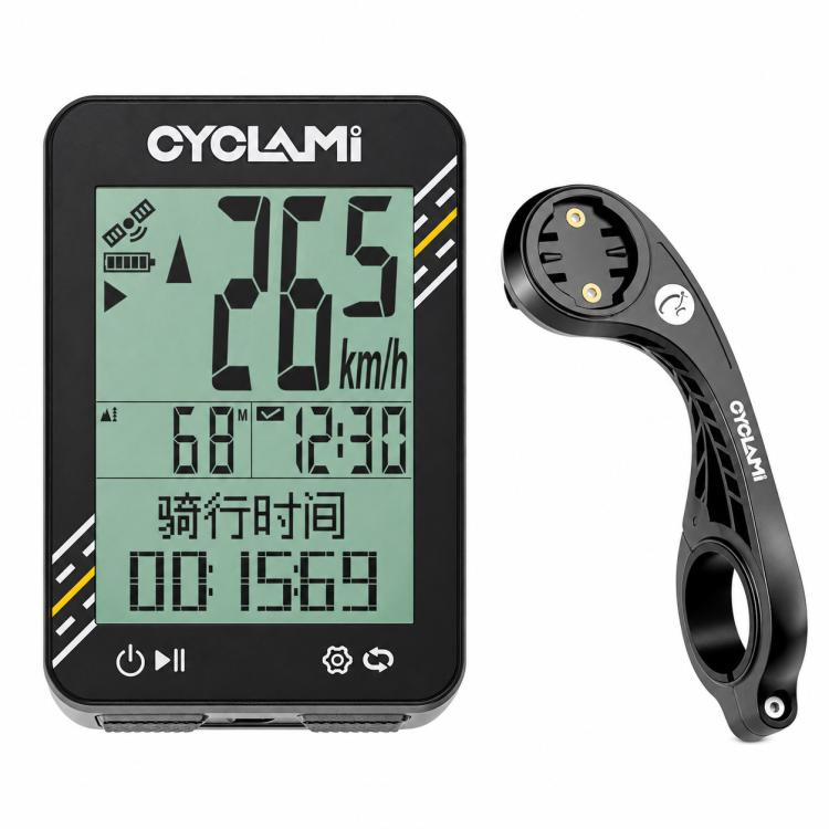 CYCLAMi BKV310 GPS Bicycle Computer Cycling Speedometer for Road & MTB, Only Odometer, With S2 Bracket, With S8 Bracket, With One-Piece Handlebar Bracket