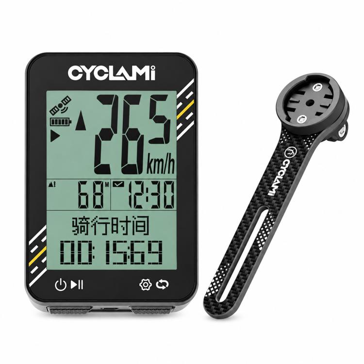CYCLAMi BKV310 GPS Bicycle Computer Cycling Speedometer for Road & MTB, Only Odometer, With S2 Bracket, With S8 Bracket, With One-Piece Handlebar Bracket