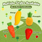 10 PCS/Pack Cute Creative Cartoon Fruit-Shaped Jumbo Eraser