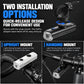CYCLAMi AI1200 Waterproof Bicycle Front Light Bright Flashlight for Night Riding, AI1200