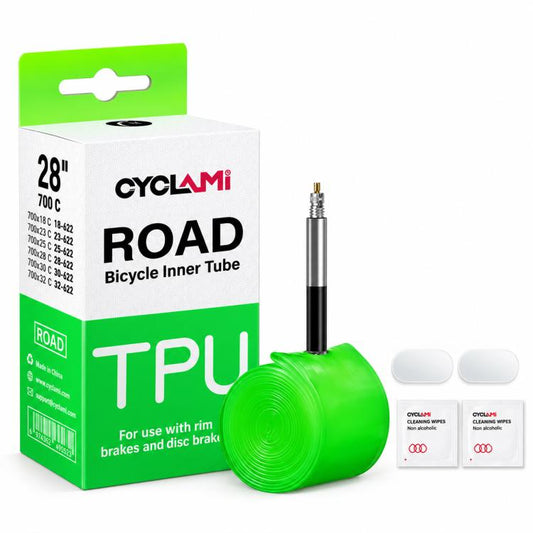 CYCLAMi Ultralight TPU Inner Tube for Road Bikes, 30g-FV45mm, 30g-FV65mm, 30g-FV85mm