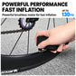 CYCLAMi AM6mini Portable Electric Inflator Pump for MTB & Road Bikes, AM6mini