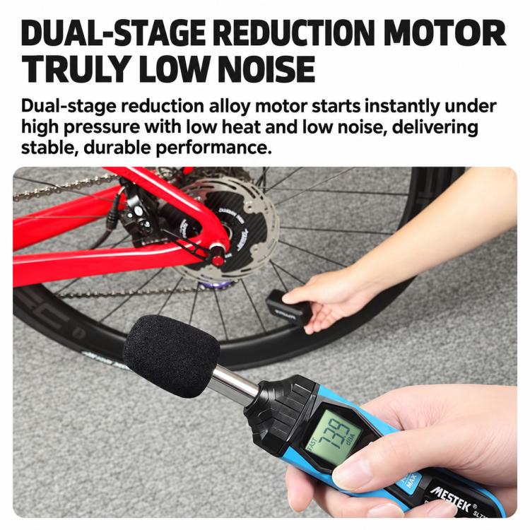 CYCLAMi AM6mini Portable Electric Inflator Pump for MTB & Road Bikes, AM6mini