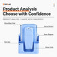 Blue magnetic spray eraser diagram showing microfiber pad and rear magnet on holder