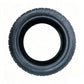 10 x 2.75-6.5 tubeless scooter tire, black with raised off-road tread