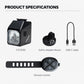 CYCLAMi CYC2000T Cutoff Line Mountain Bike Hanging Front Light with Remote Control, CYC2000T