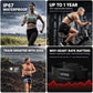 XOSS heart-rate chest strap on runners with IP67 waterproof design claim.