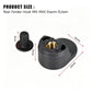 Rear fender hook with gold metal threaded insert and screw post