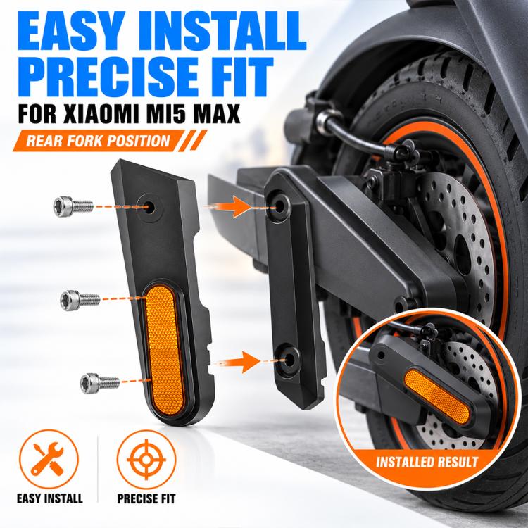 2 PCS/Pack LYP4092 Electric Scooter Decorative Side Cover For Xiaomi MI5 Max