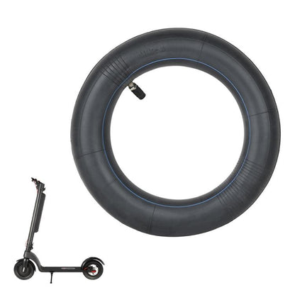10-inch electric scooter inner tube with straight valve, black inflatable ring