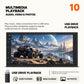 7 inch IPS Double-DIN Car MP5 Player Wireless CarPlay/Android Auto Bluetooth HD Display