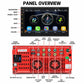 7 inch IPS Double-DIN Car MP5 Player Wireless CarPlay/Android Auto Bluetooth HD Display