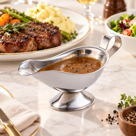 LsCook 201 Stainless Steel Gravy Boat Sauce Boat Steak Sauce Bottle, 3oz Gravy Boat, 5oz Gravy Boat, 8oz Gravy Boat, 10oz Gravy Boat, 16oz Gravy Boat