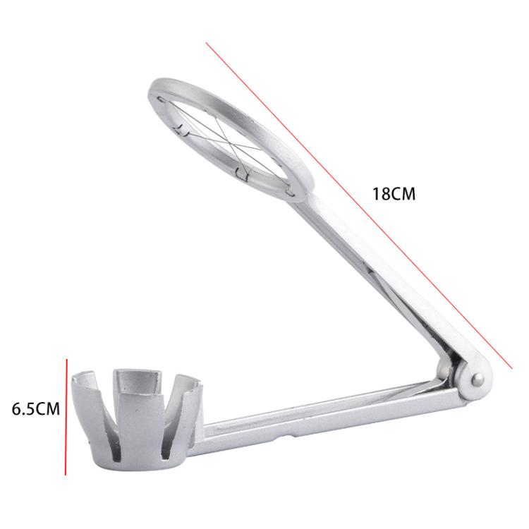 LsCook Kitchen Multi-Functional Aluminum Alloy Egg Cutter Egg Slicer