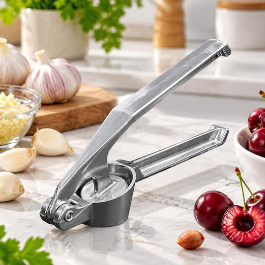 LsCook Stainless Steel Manual Garlic Masher Garlic Presser, No.3 Garlic Press, No.10 Garlic Press, No.9 Garlic Press
