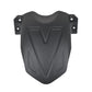 Black front fender shield with three mounting holes on each side