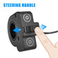 Handlebar steering switch for scooter, left and right indicator controls