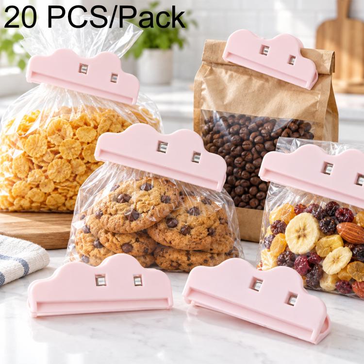 20 PCS / Pack Food Sealing Clip Plastic Bag Household Sealing Clip