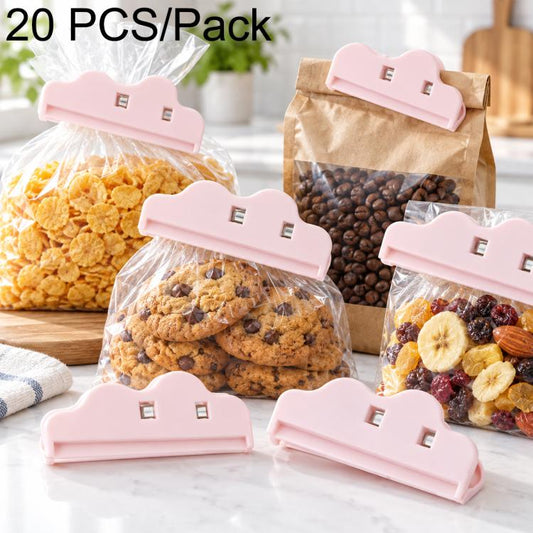 20 PCS / Pack Food Sealing Clip Plastic Bag Household Sealing Clip