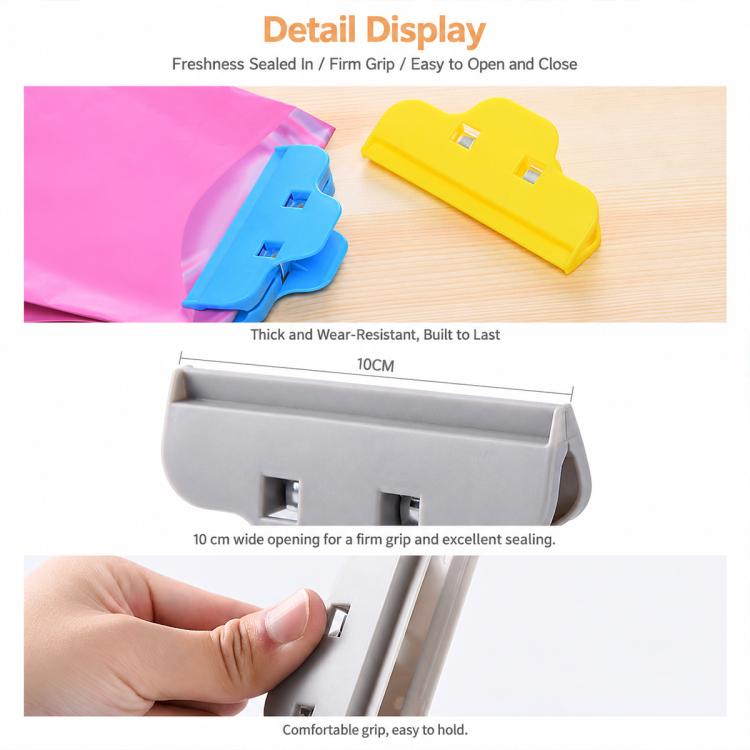 20 PCS / Pack Food Sealing Clip Plastic Bag Household Sealing Clip