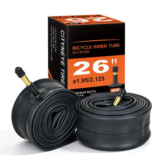CITYNEYE LYLT460-3 Mountain Bike 26 inch Inner Tube 26x1.95/2.125 American Valve AV48