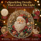 Christmas Pearl Diamond Art Hanging Ornament Kit DIY Material Kit, White Packaging Box, Color Packaging Box