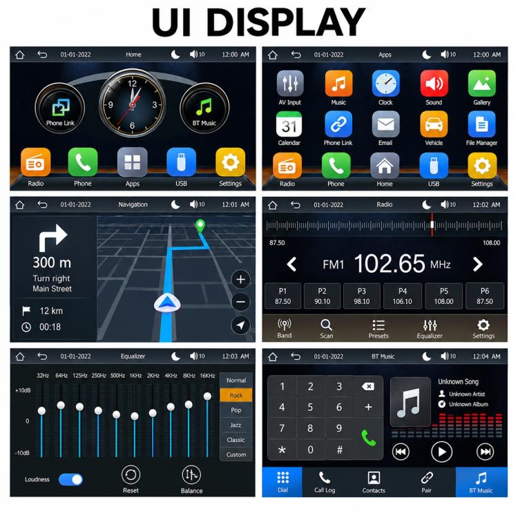 7 inch Car MP5 Player Phone Connectivity Bluetooth Reversing Camera for OPEL, For OPEL
