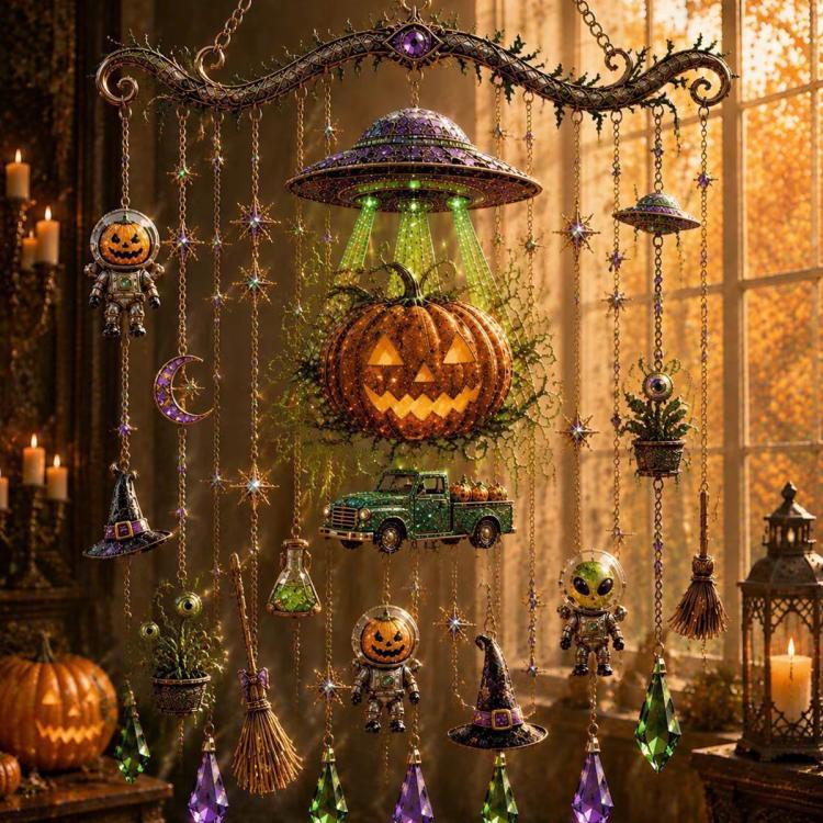 Halloween Weird Wind Chime, 20cm, 30cm