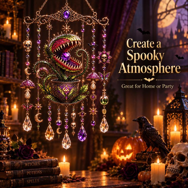 Halloween Weird Wind Chime, 20cm, 30cm