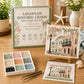 Sea glass art kit with Savannah Historic Charm scene, tile set and step-by-step guide