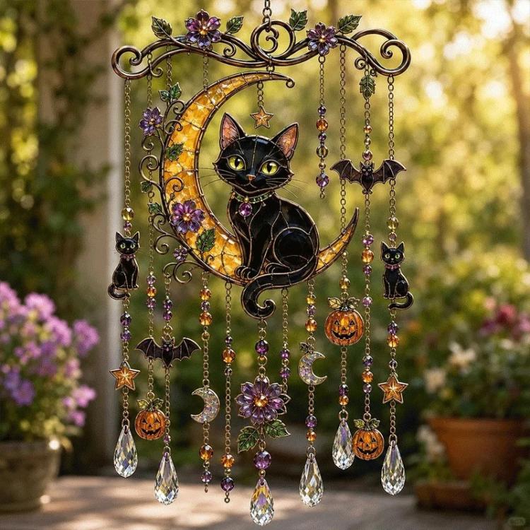 Ocean Acrylic Pendant Sparkling Ocean Garden Ornaments, Acrylic