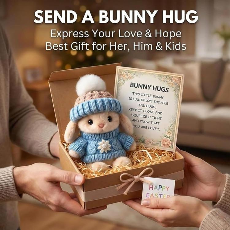 Mini Bunny Hug Cute Easter Gift