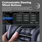 Steering-wheel control buttons for in-dash MP5 player with up/down menu keys