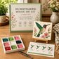 Hummingbird mosaic art kit with garden design board, step-by-step guide, and tile tray