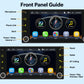 7 inch Car MP5 Player Wireless Central Control Smart Screen with Button for Toyota Corolla, with Button
