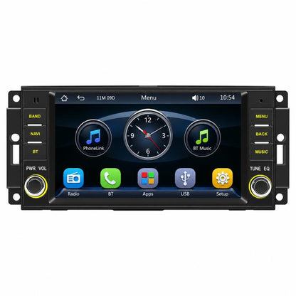 7-inch car MP5 player stereo head unit with touchscreen display