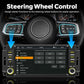 7-inch car MP5 player with steering wheel control settings menu