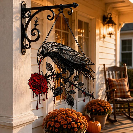 Halloween Prank Window Sun Catcher Festive Hanging Ornament Decoration, 15cm, 20cm, 30cm
