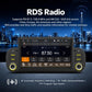 Car MP5 head unit with radio screen display and side rotary control knobs